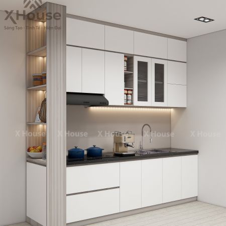 Tủ Bếp i phủ Melamin 013