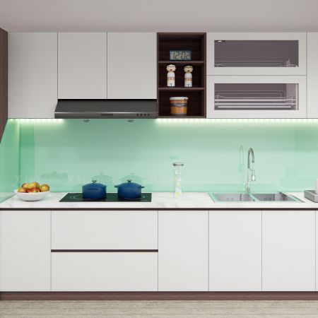 Tủ Bếp i phủ Melamin  015