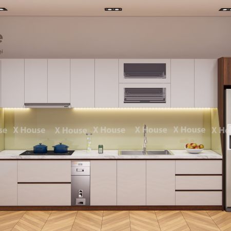 Tủ Bếp i phủ Melamin 008