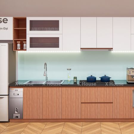 Tủ Bếp i phủ Melamin 009