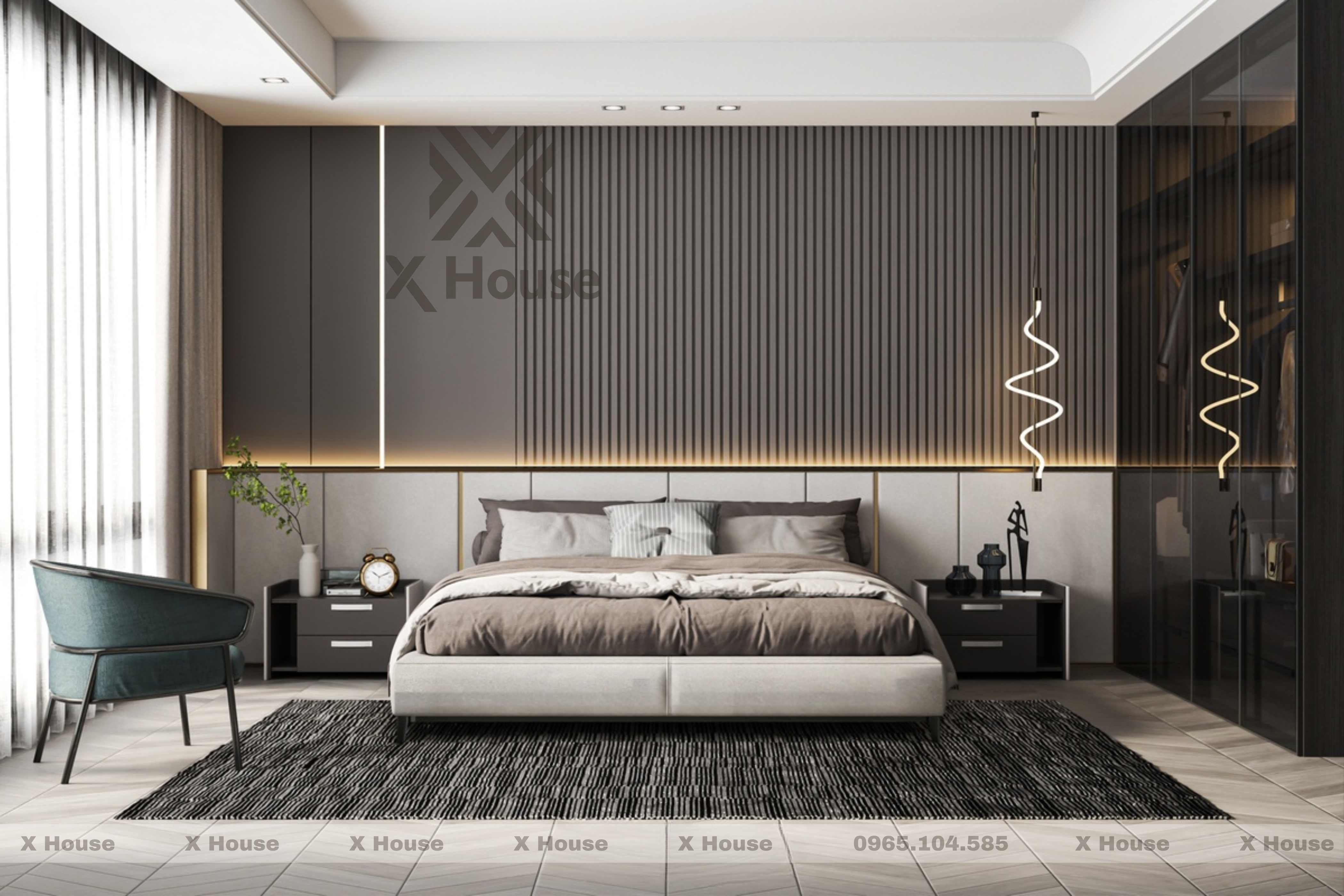 Tổng Hợp Lưu Ý Và Gợi Ý Thiết Kế Phòng Ngủ Master Đẹp Mắt.